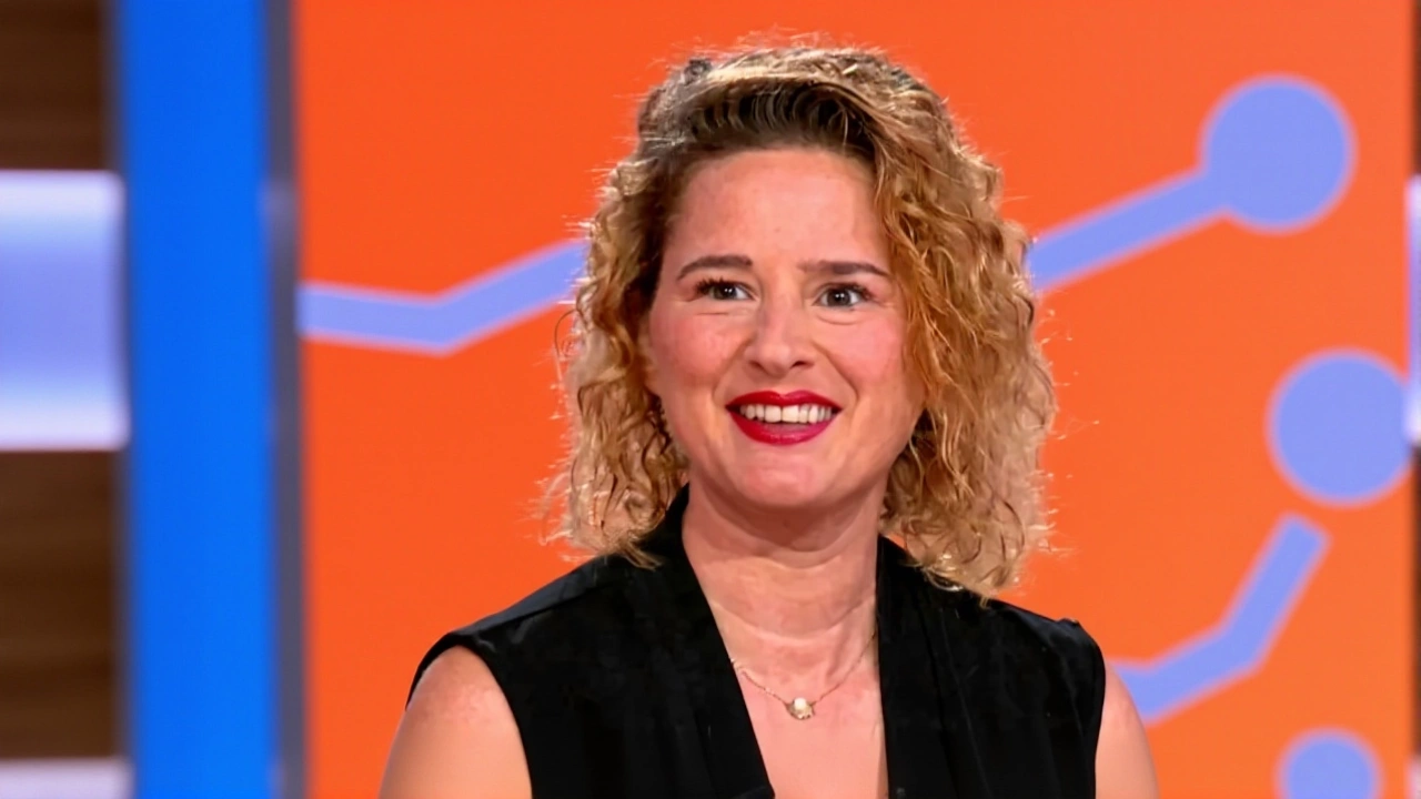 Élodie Poux présente son organisation sur Télématin, Lauqué réagit